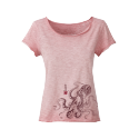 Octopus Ladies Vintage T-shirt Octopus Ladies Vintage T-shirt