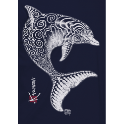 Tee-shirt Adulte Le Dauphin Tatoo 2