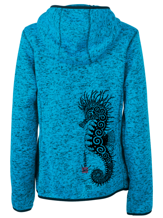 Seahorse Ladies' Knitted Fleece Hoody
