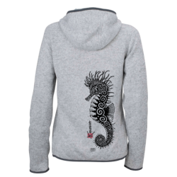 Seahorse Ladies' Knitted Fleece Hoody