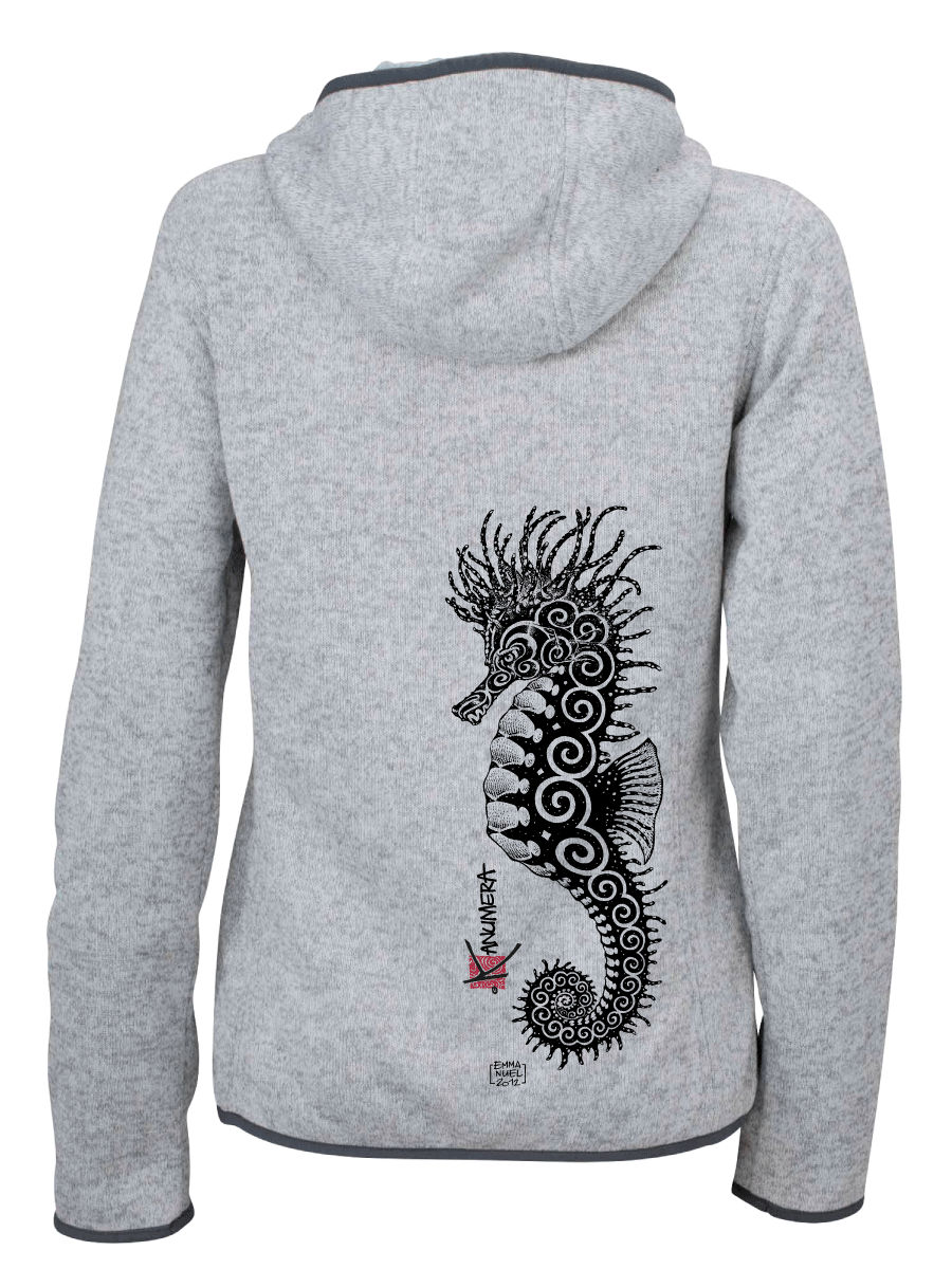 Seahorse Ladies' Knitted Fleece Hoody