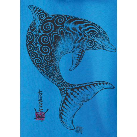 Sweat Capuche Homme Vintage Le Requin Tatoo