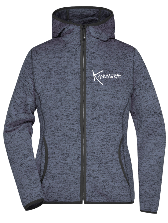 Veste à Capuche Femme en Polaire tricoté L'Hippocampe Tatoo