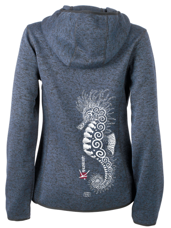 Seahorse Ladies' Knitted Fleece Hoody