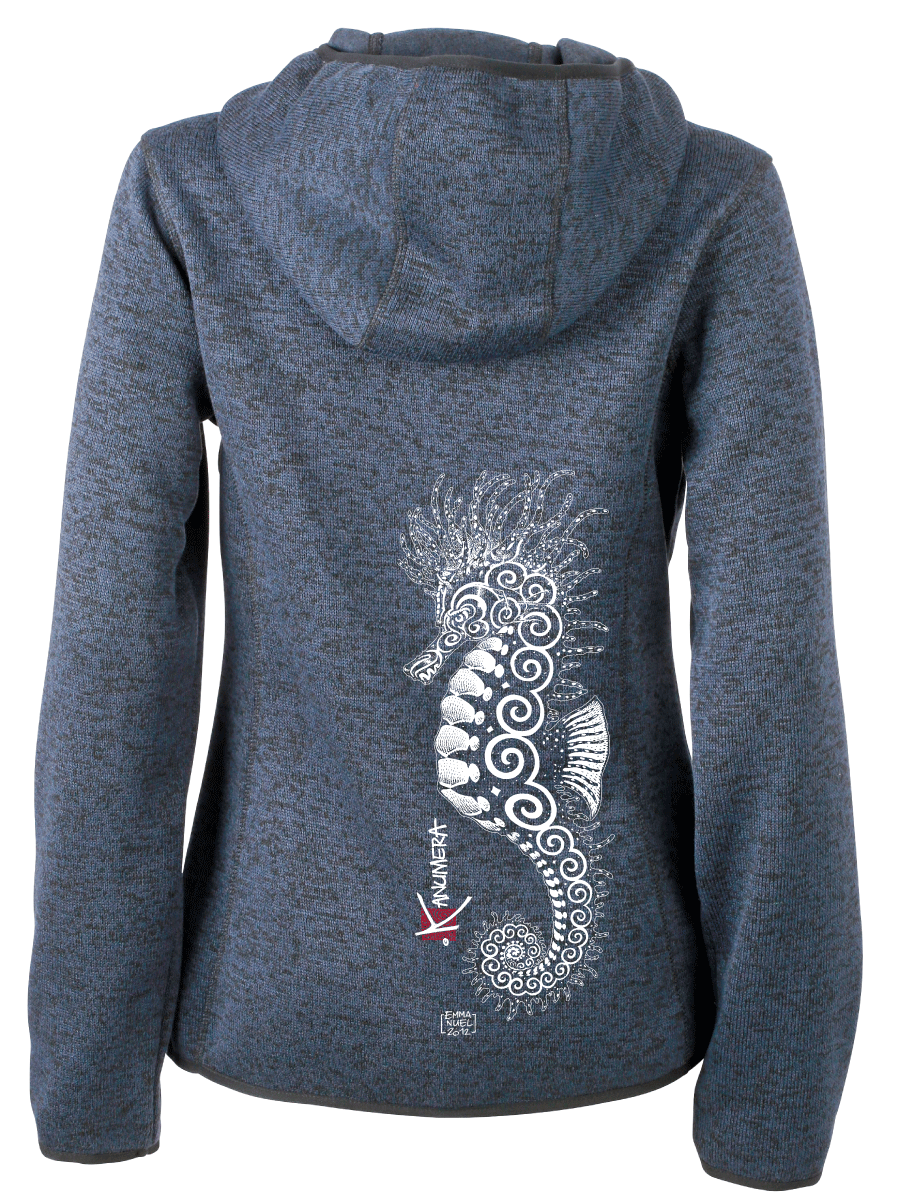 Seahorse Ladies' Knitted Fleece Hoody