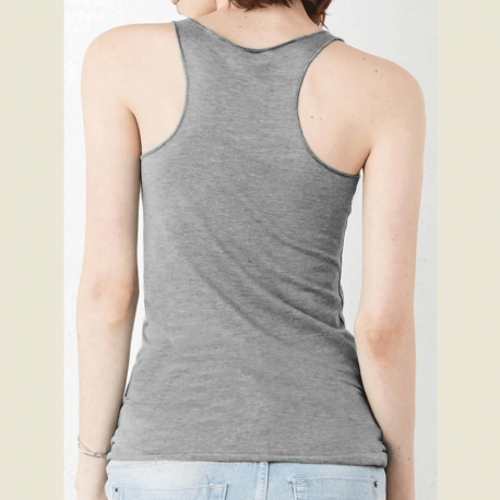 (New) Tee-shirt moulant Femme Le Requin Tatoo (Impression Poitrine)