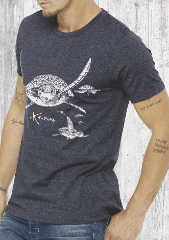 Turtles Men's organic cotton crew neck T-shirt