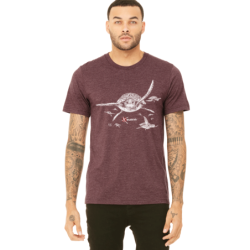 Turtles Men's organic cotton crew neck T-shirt