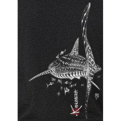 Whale Shark Men's crew neck T-shirt Heather