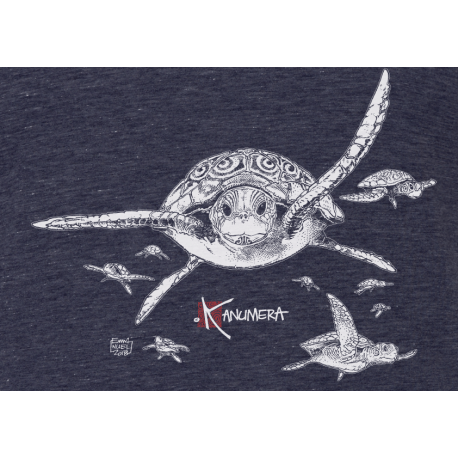 (New) Tee-shirt moulant Femme Le Requin Tatoo (Impression Poitrine)