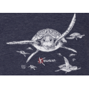 (New) Tee-shirt moulant Femme Le Requin Tatoo (Impression Poitrine) (New) Tee-shirt moulant Femme Le Requin Tatoo (Impression Poitrine)