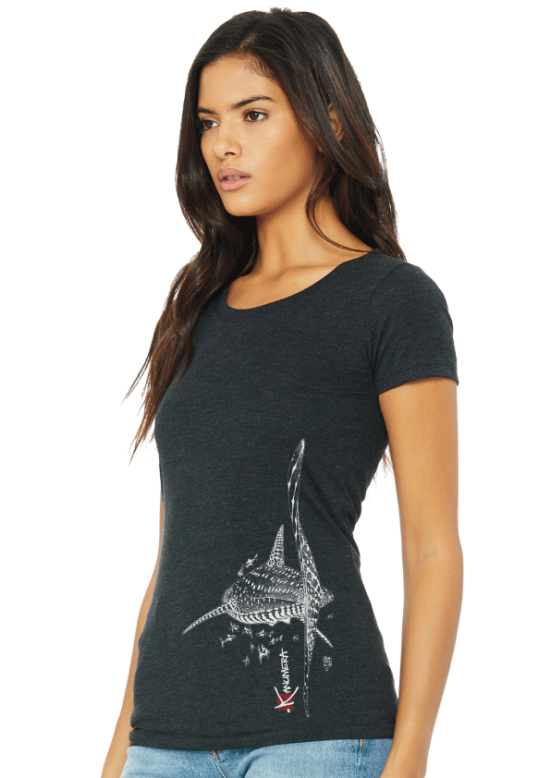 Whale Shark Ladies T-shirt