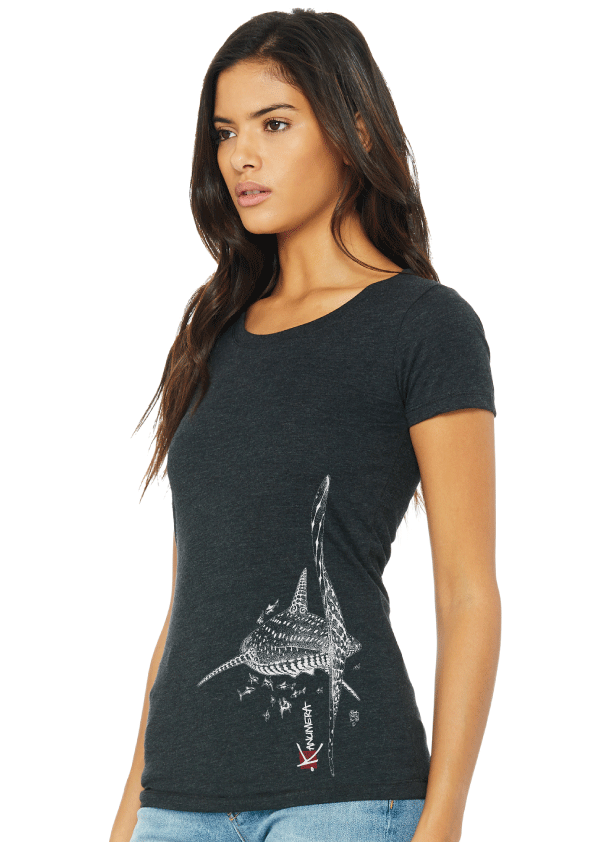 Whale Shark Ladies T-shirt