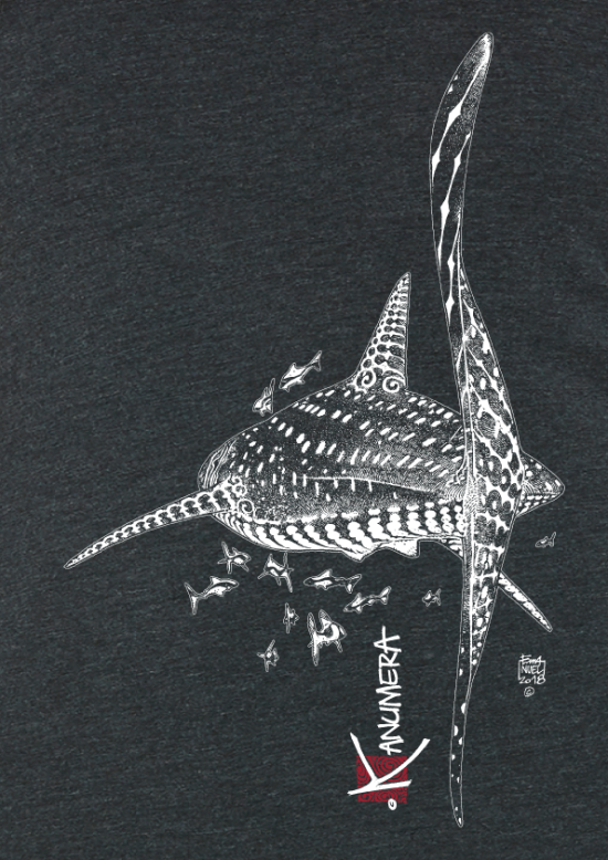 Whale Shark Ladies T-shirt