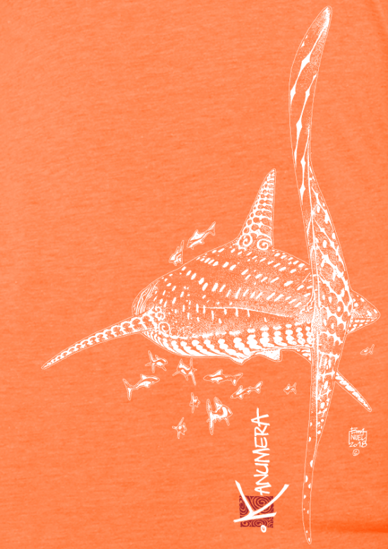 Whale Shark Ladies T-shirt