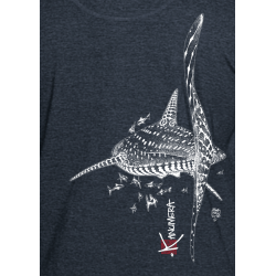 Whale shark Long Sleeve Henley T-shirt Men 2