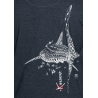 T-Shirt Henley Manches Longues Le Requin Baleine