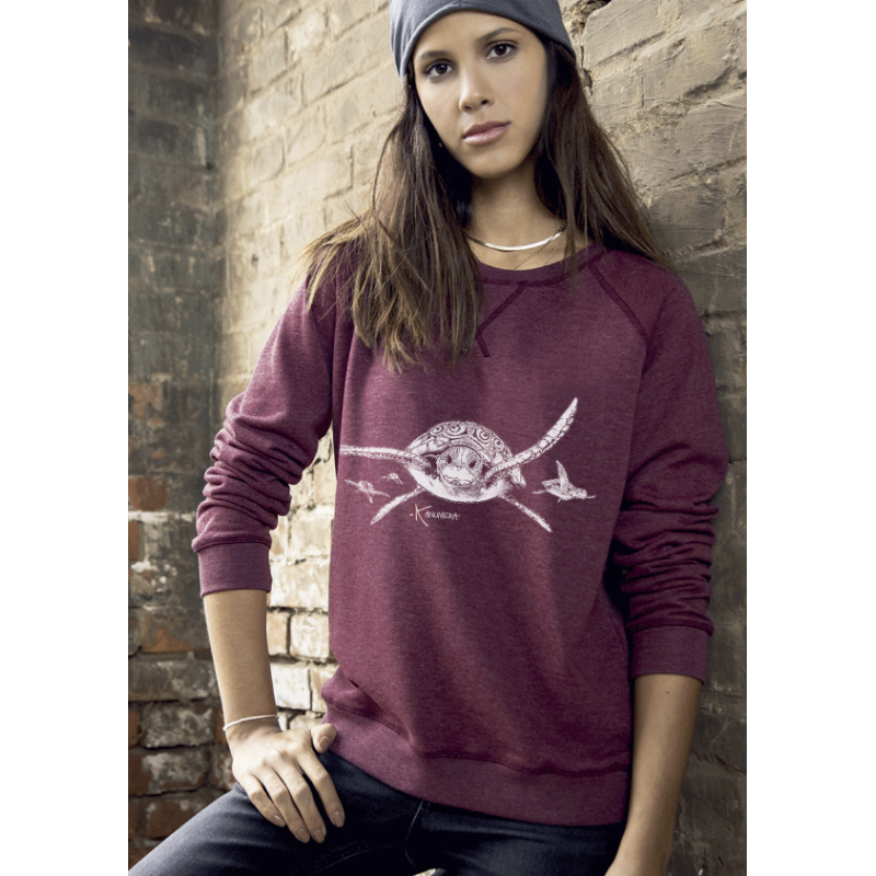 Sweat Bio Classic Femme Les Tortues