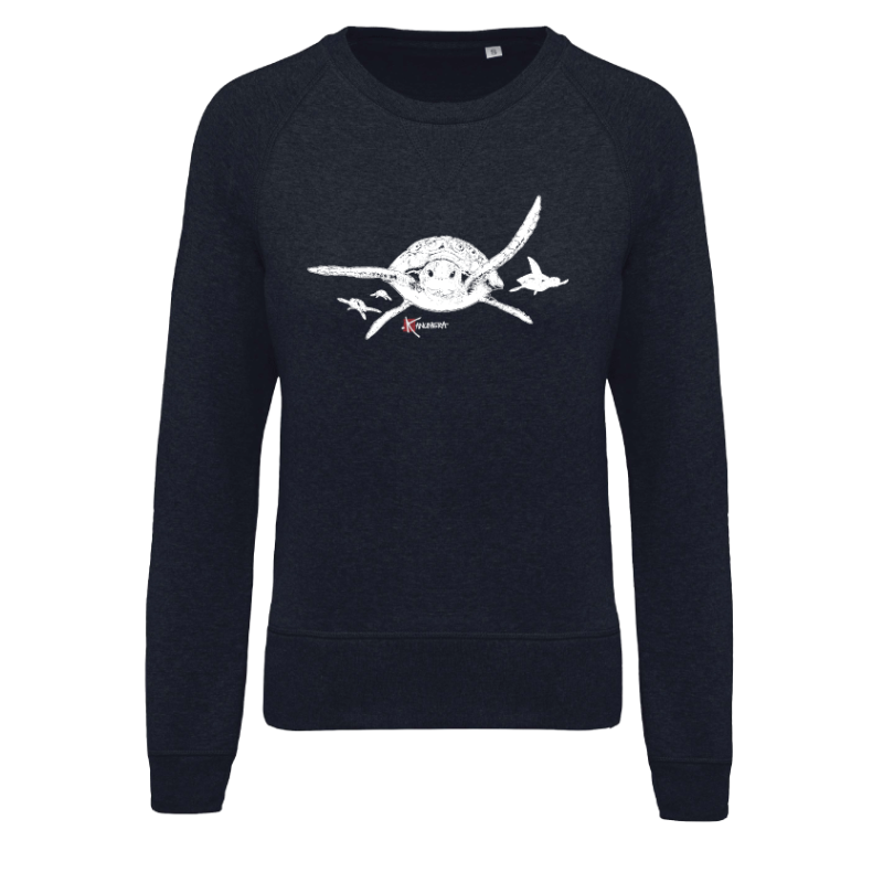 Sweat Bio Classic Femme Les Tortues