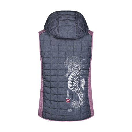 Gilet tricoté Hybride Femme