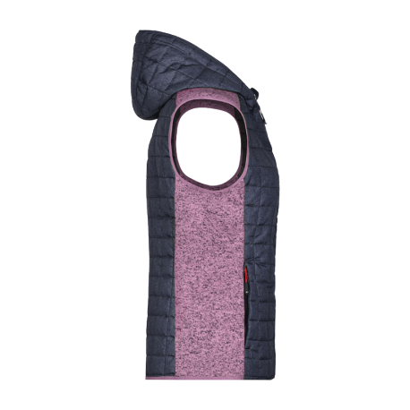 Gilet tricoté Hybride Femme
