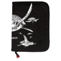 Pochette Carnet de Plongée Les Tortues - recto Pochette Carnet de Plongée Les Tortues - recto