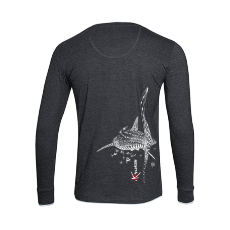 T-Shirt Henley Manches Longues Le Requin Baleine