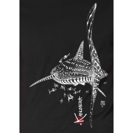 Tee-shirt Col Rond Le Requin Baleine