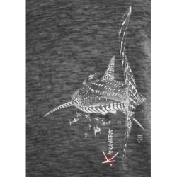 Débardeur délavé Femme Le Requin Baleine