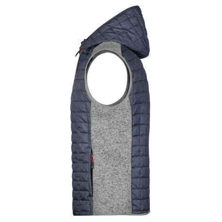 Gilet tricoté Hybride