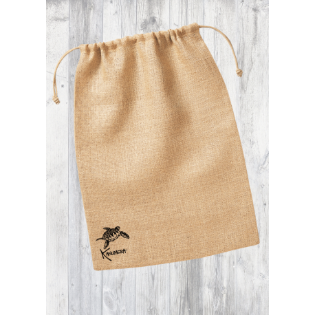 Sac ramassage de déchets en Toile de Jute