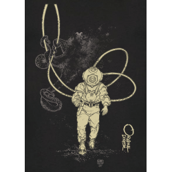 Tee-shirt Enfant La Pieuvre et le Scaphandrier