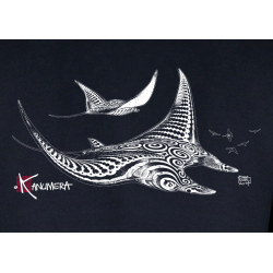 Sweat Maille Piquée col zippé Les Raies 2