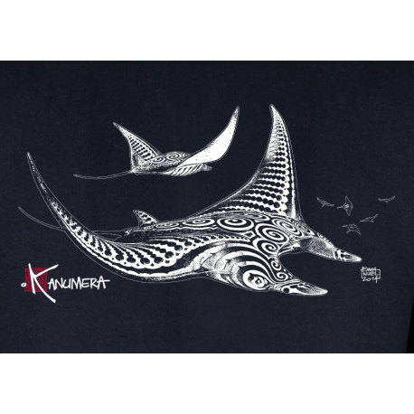 Sweat Maille Piquée col zippé Les Raies