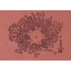 (New) Tee-shirt moulant Femme Le Requin Tatoo (Impression Poitrine) 2