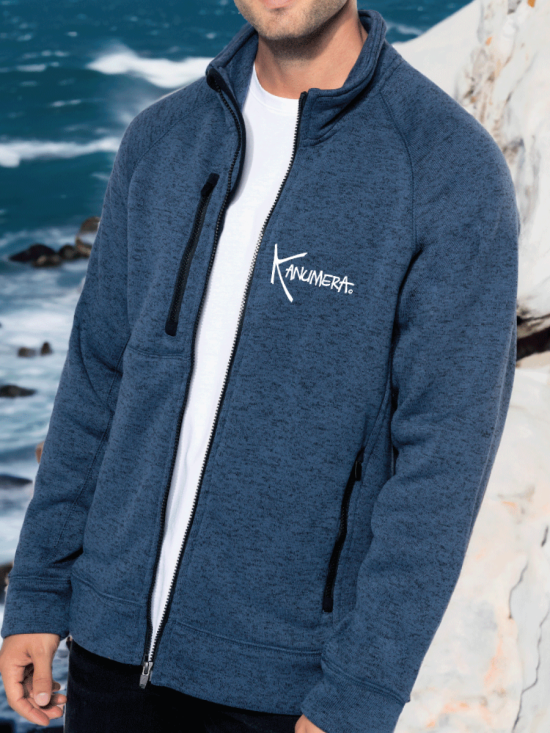 Turtles  full zip heather jacket