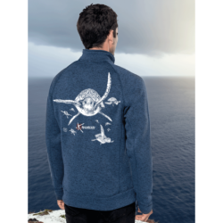 Turtles  full zip heather jacket