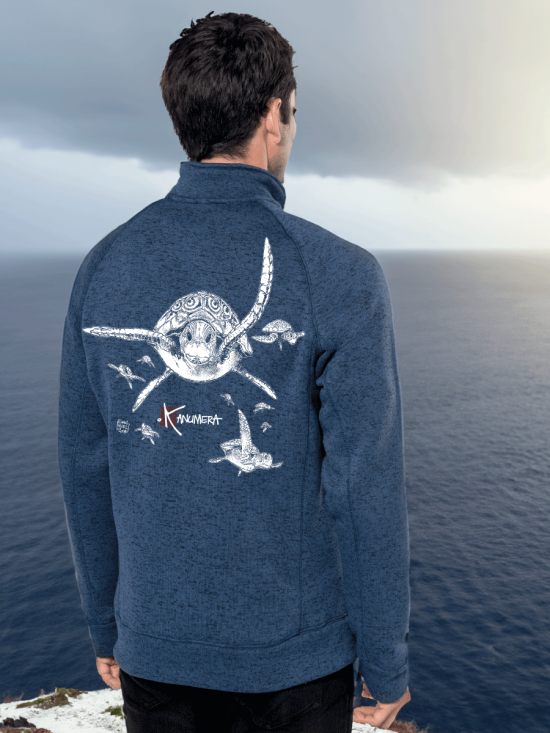 Veste en Polaire tricoté Les tortues