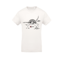 (New) Tee-shirt moulant Femme Le Requin Tatoo (Impression Poitrine) (New) Tee-shirt moulant Femme Le Requin Tatoo (Impression Poitrine)
