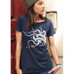 Tee-shirt bio Femme Les Tentacules