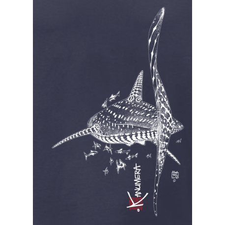 Tee-shirt Col Rond Le Requin Baleine