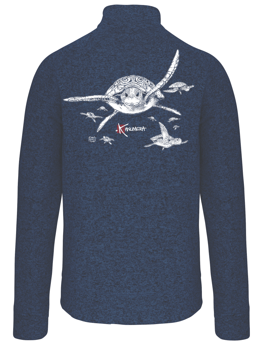 Veste en Polaire tricoté Les tortues