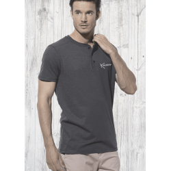 T-Shirt Henley Manches Courtes Le Requin Baleine