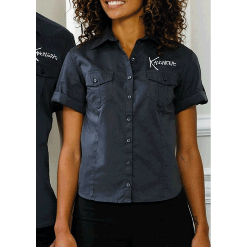 chemise manche courte femme