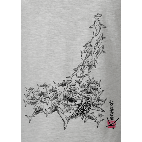 Tee-shirt l'Attaque des Requins