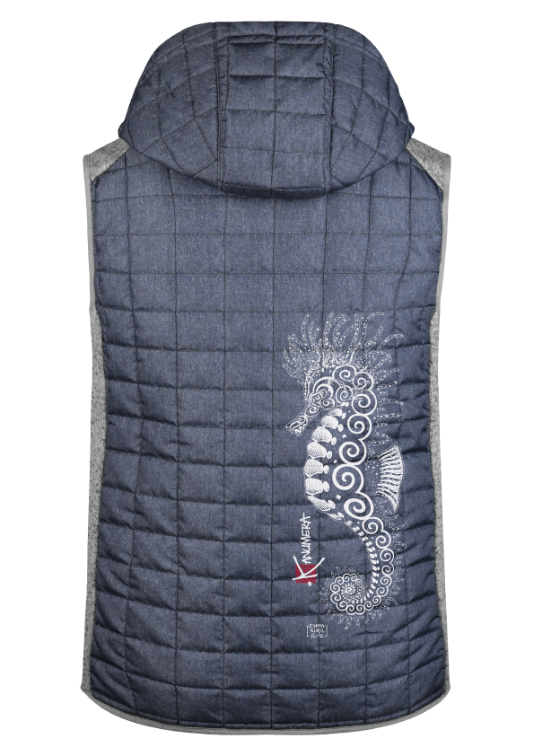 Gilet Tricoté Hybride L'Hippocampe Tatoo