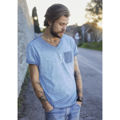 Tee-shirt delave la Pieuvre Tatoo