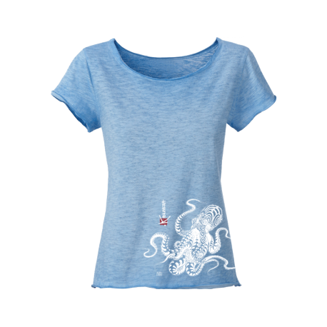 Octopus Ladies Vintage T-shirt