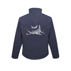 Veste zippée homme Softshell Les Raies Tatoos
