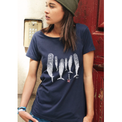 Tee-shirt Col Rond Femme Le Sommeil des Cachalots